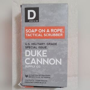 NIB Duke Cannon U.S. Military Grade Tactical Scrubber Soap Pouch